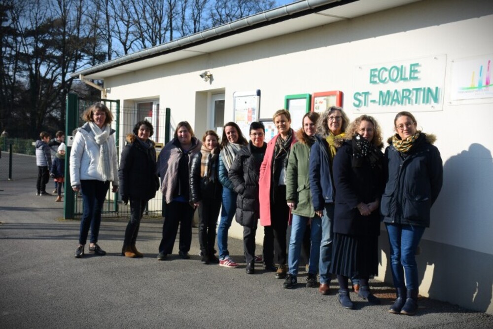 Équipe éducative école saint Martin de guichen